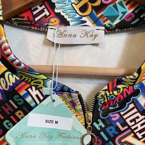 ANNA KAY GALA BOMBER JACKET SIZE 4 - Picture 6 of 13